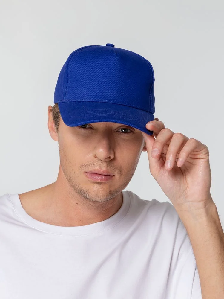 Бейсболка Standard, ярко-синяя - фото 4