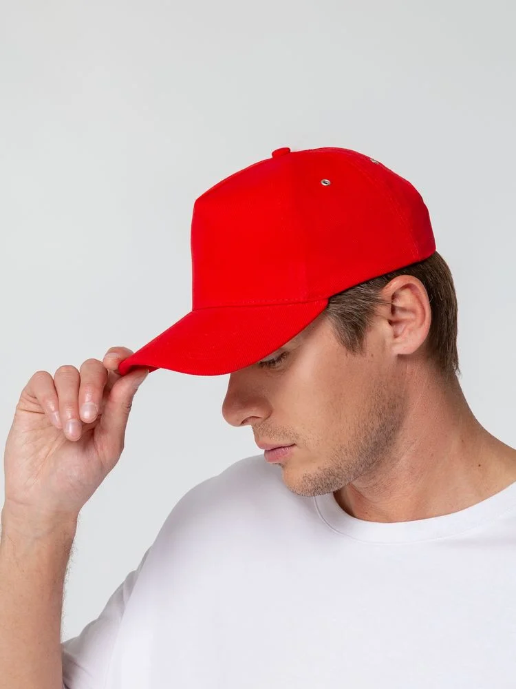 Бейсболка Standard, красная - фото 5
