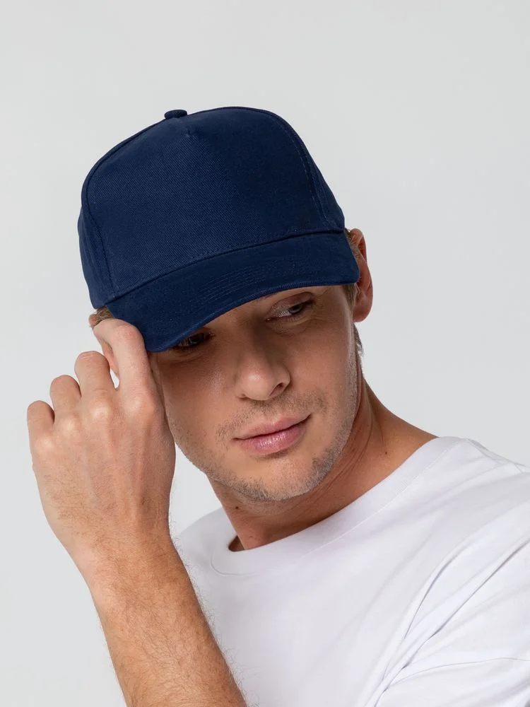 Бейсболка Standard, темно-синяя - фото 5