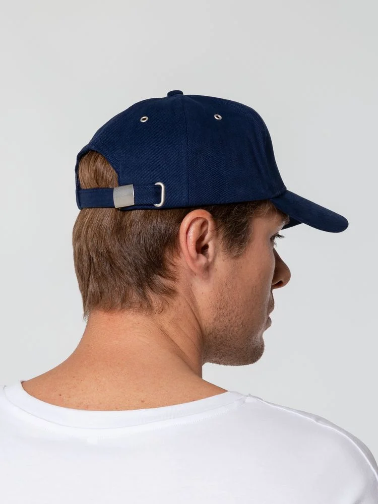 Бейсболка Standard, темно-синяя - фото 6