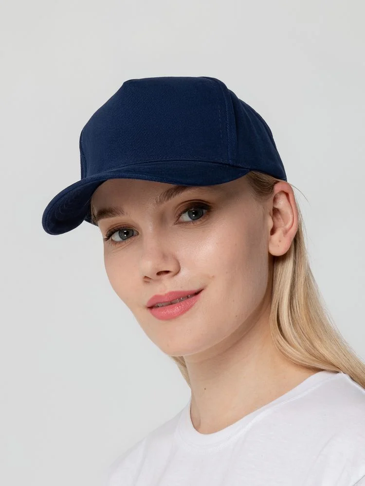 Бейсболка Standard, темно-синяя - фото 7