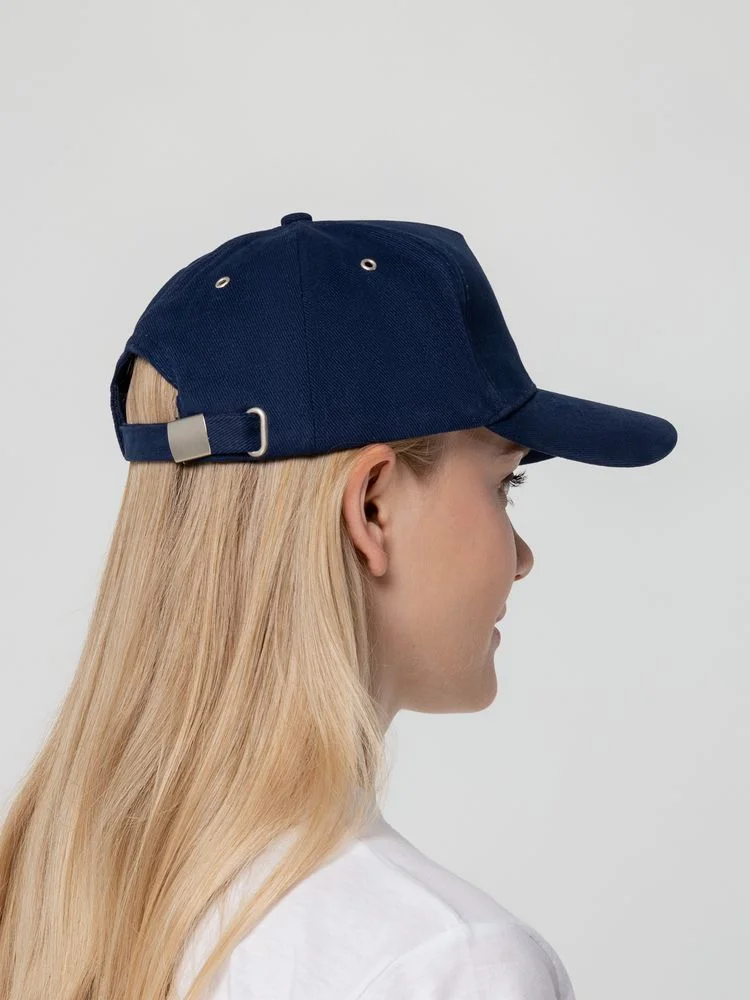 Бейсболка Standard, темно-синяя - фото 8