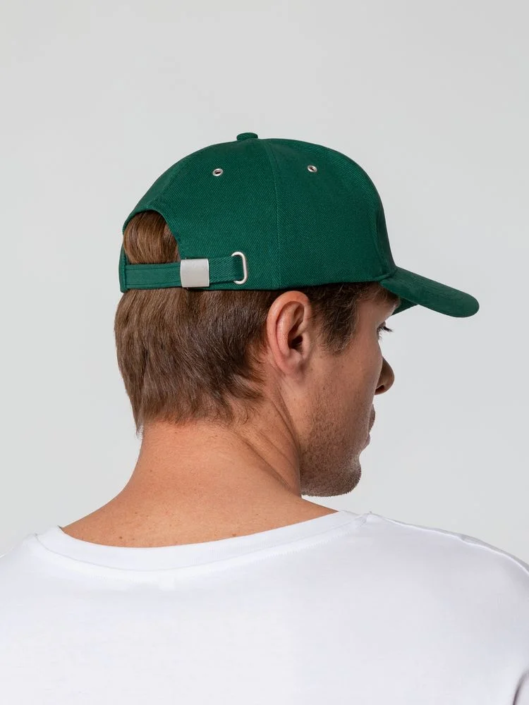 Бейсболка Standard, темно-зеленая - фото 8