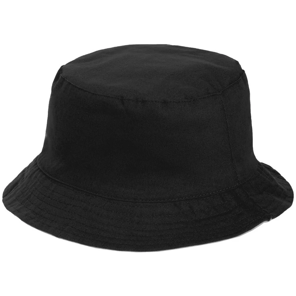 Панама Summer двусторонняя, черная с серым - фото 2