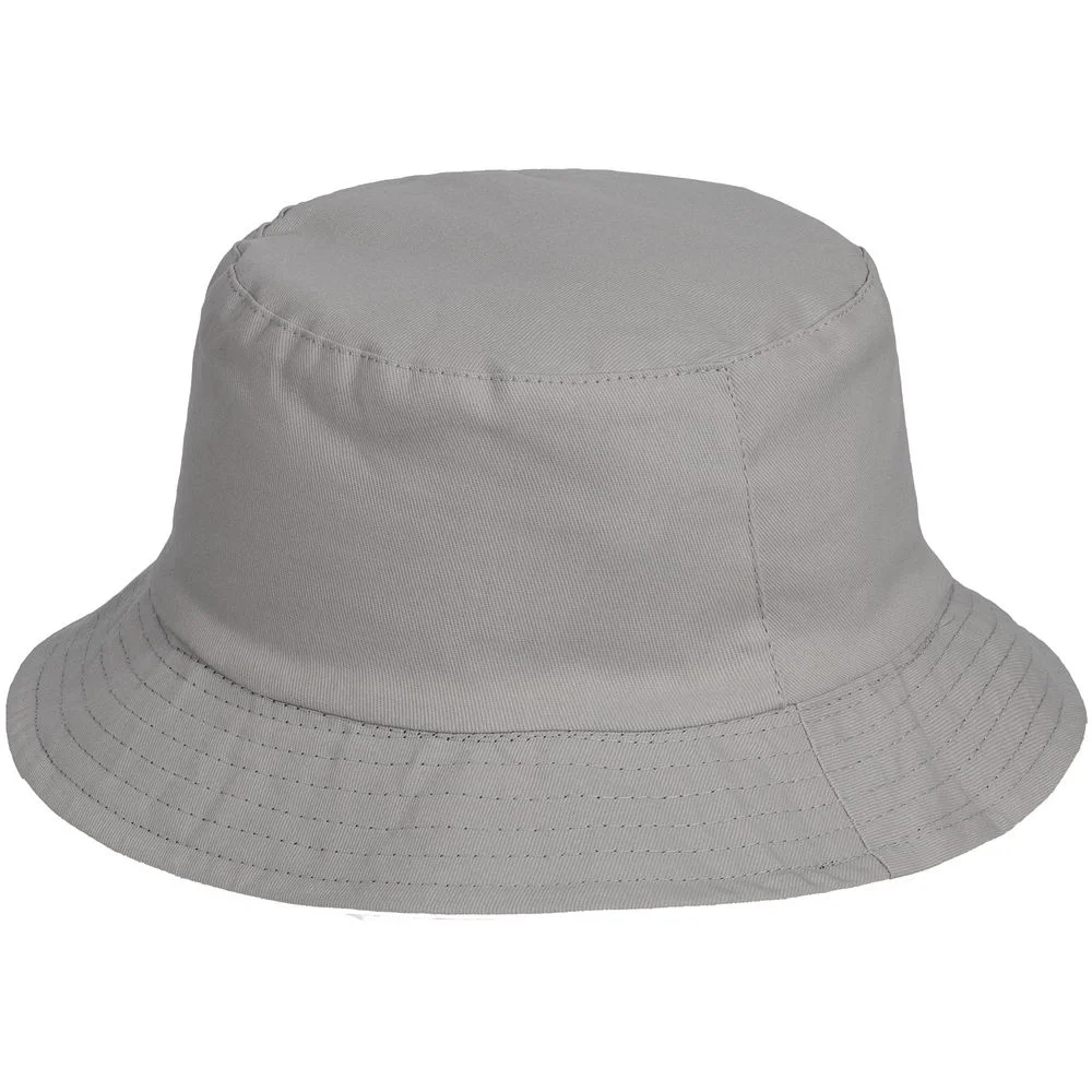 Панама Summer двусторонняя, черная с серым - фото 3