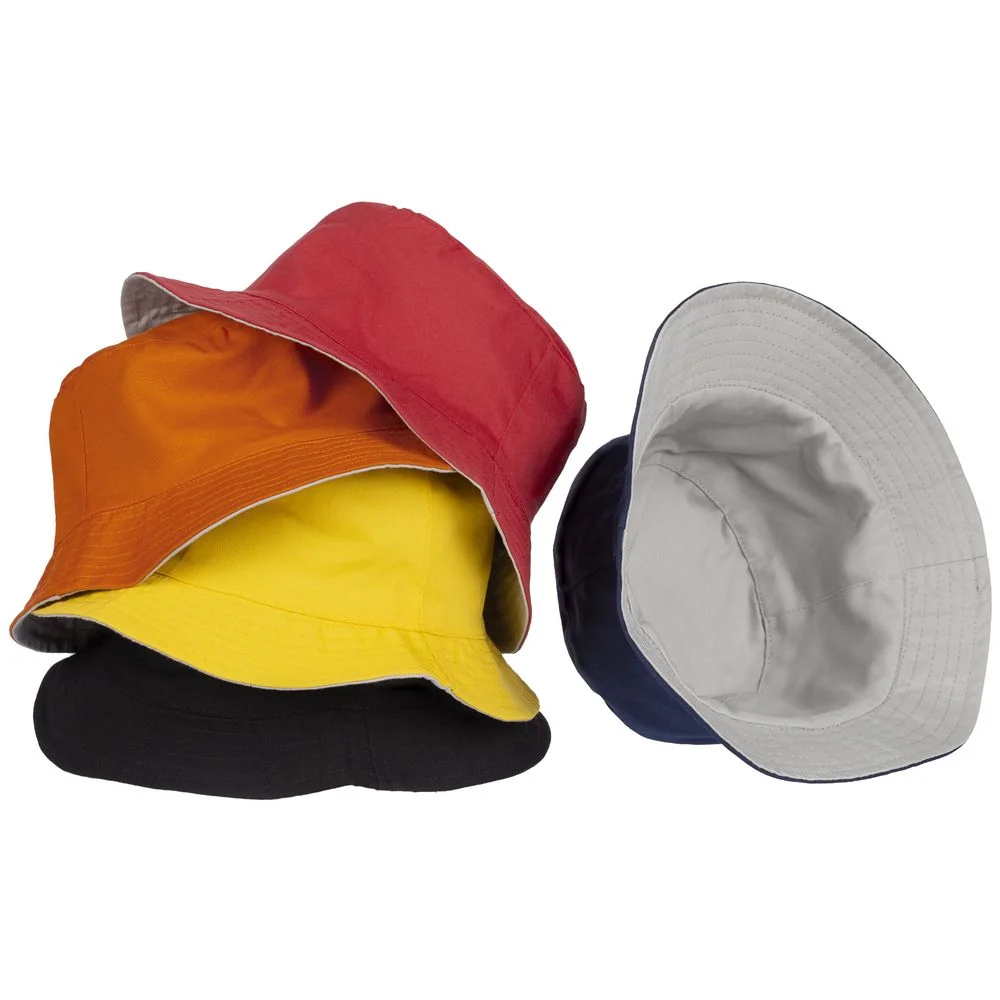 Панама Summer двусторонняя, черная с серым - фото 5