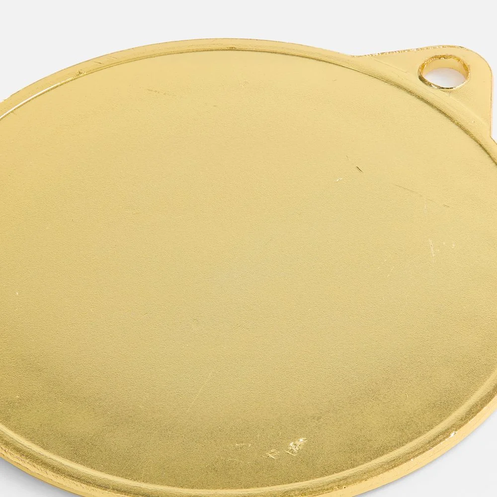 Медаль Regalia большая золотистая - фото 8