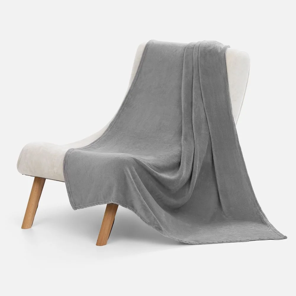 Плед Plush, серый - фото 5