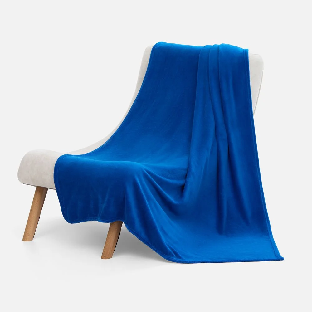 Плед Plush, синий - фото 5