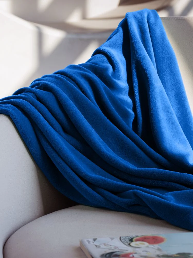 Плед Plush, синий - фото 9