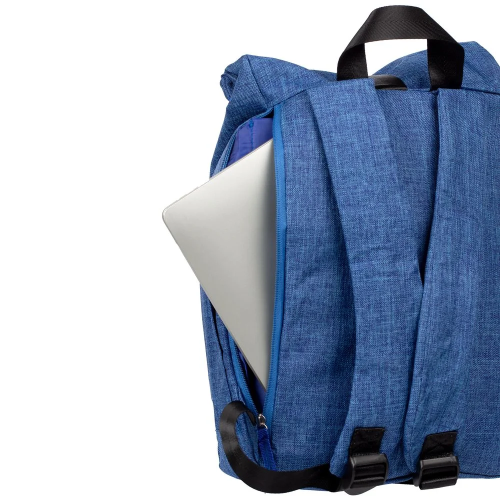 Рюкзак Packmate Roll синий - фото 6
