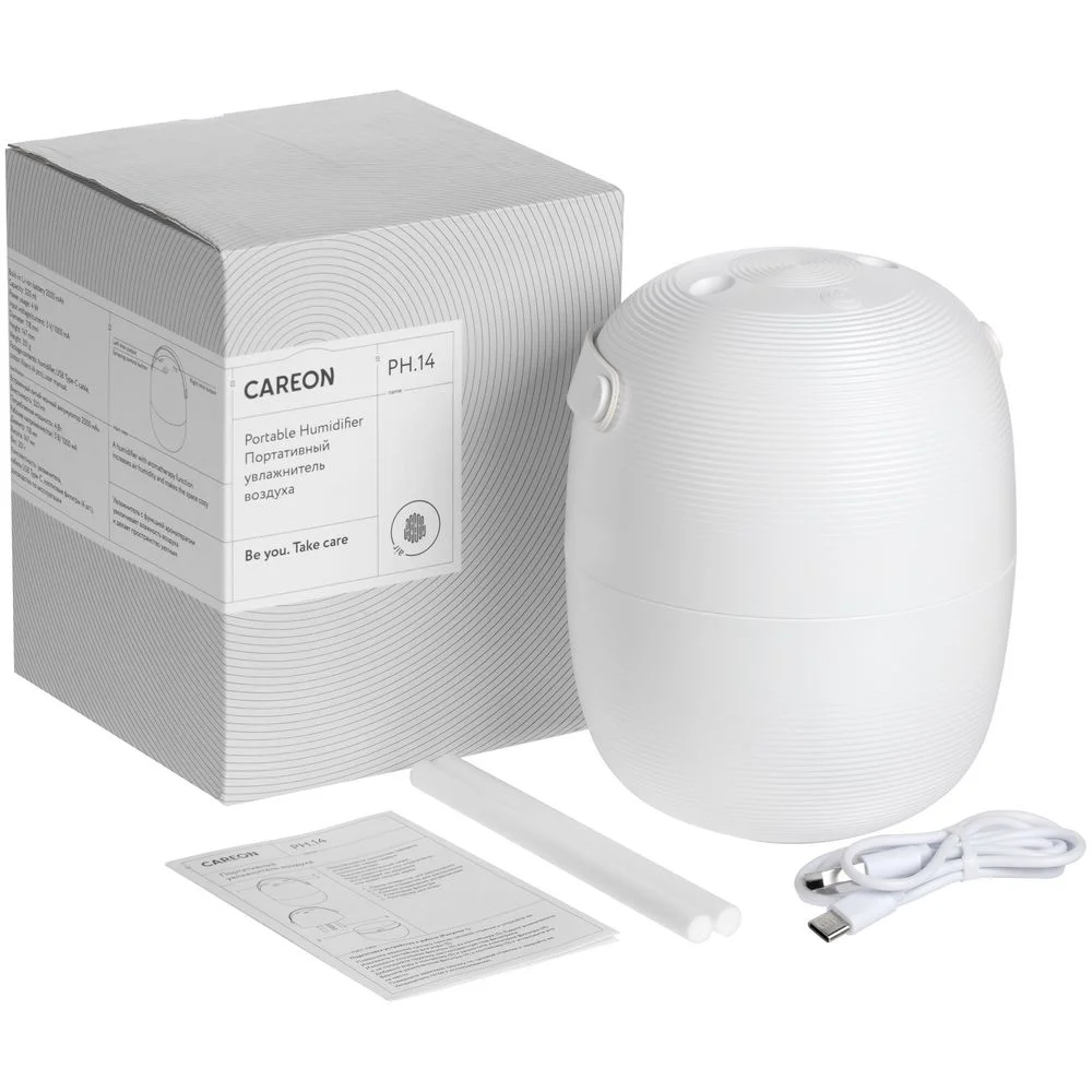 Переносной увлажнитель-ароматизатор PH14 белый - фото 10