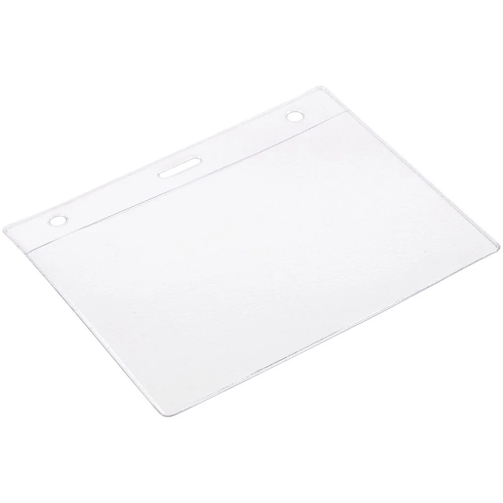 Карман для бейджа Lucid горизонтальный из фактурного ПВХ - фото 2