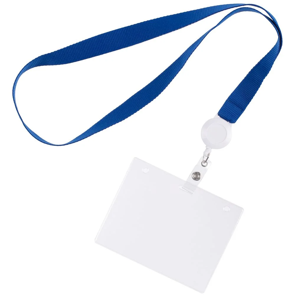 Карман для бейджа Lucid горизонтальный из фактурного ПВХ - фото 4