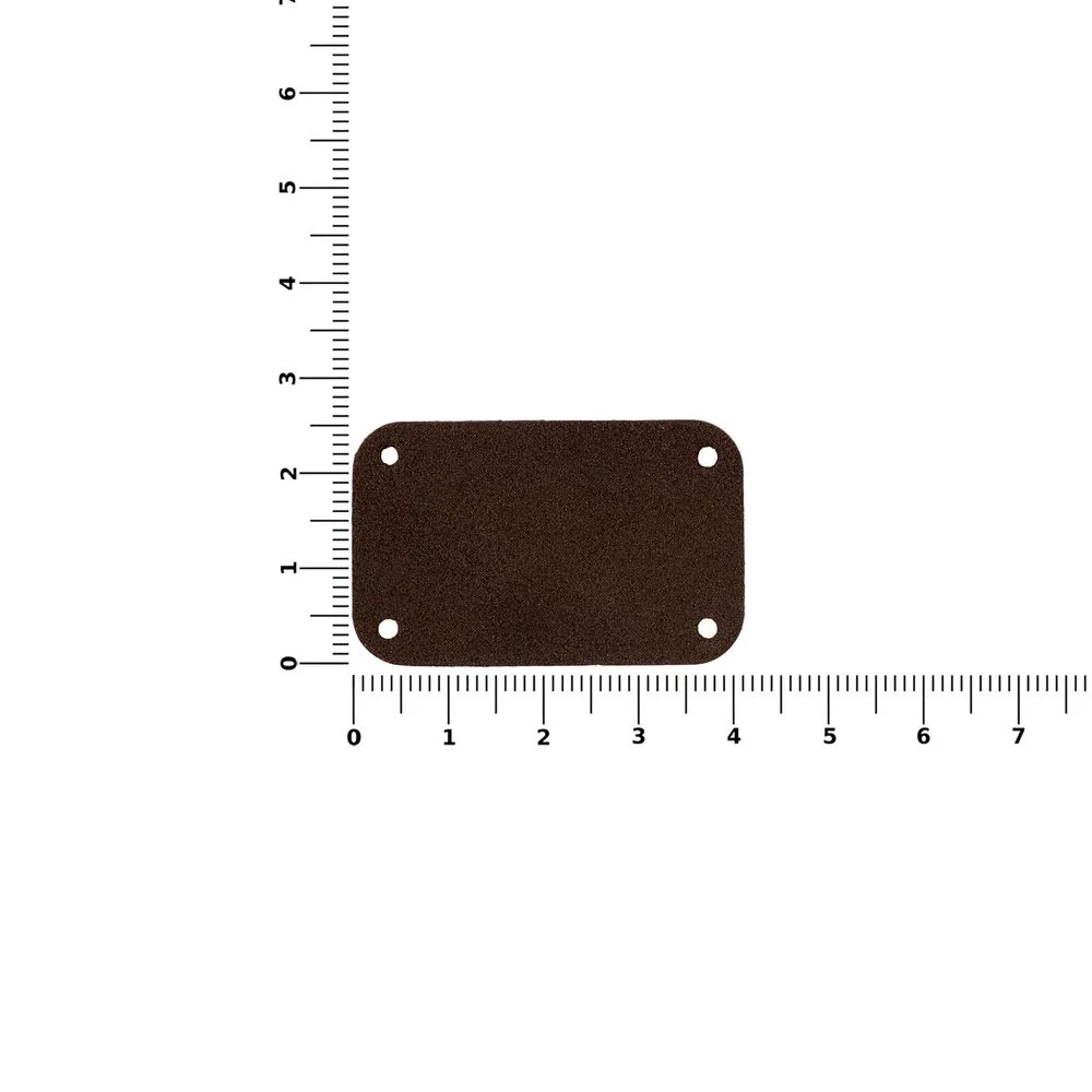 Лейбл Eta Nubuck S темно-коричневый - фото 2