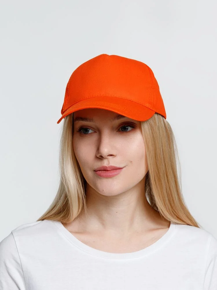 Бейсболка Promo, оранжевая - фото 3