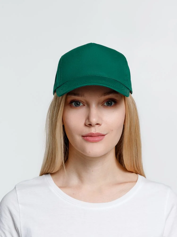 Бейсболка Promo, темно-зеленая - фото 3