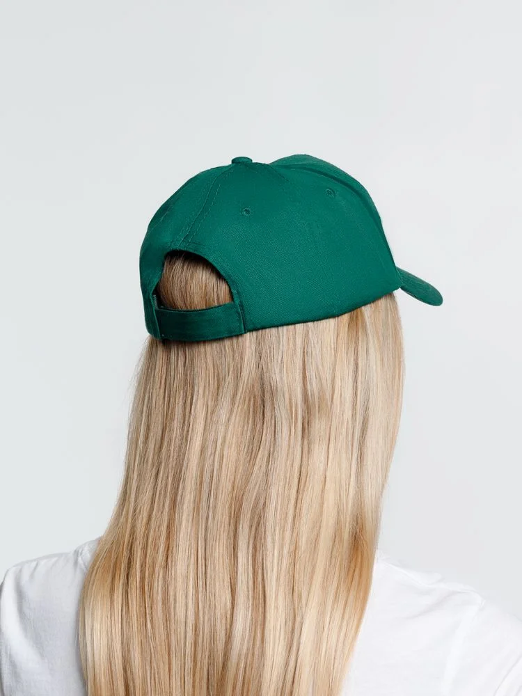 Бейсболка Promo, темно-зеленая - фото 5