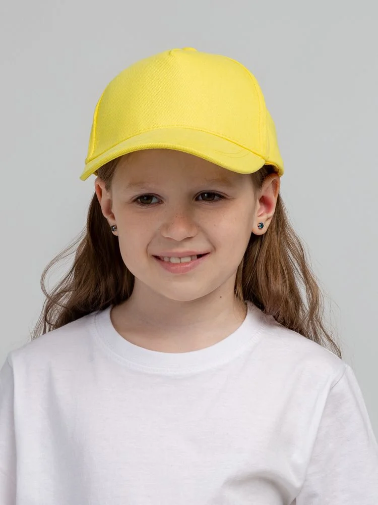 Бейсболка детская Standard Kids желтая - фото 4