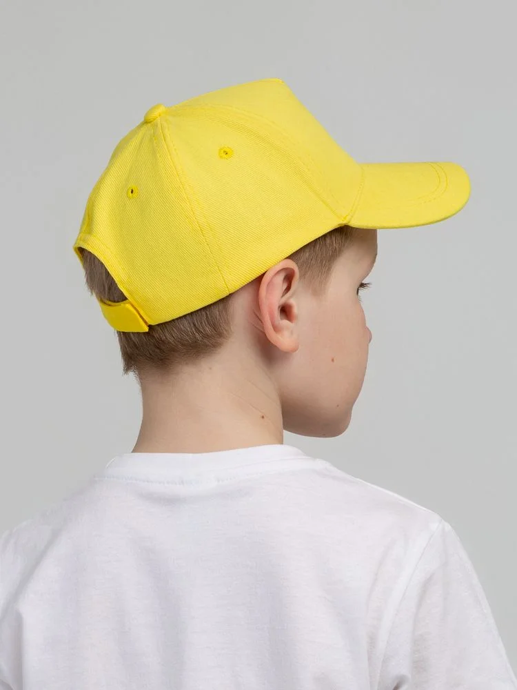 Бейсболка детская Standard Kids желтая - фото 8