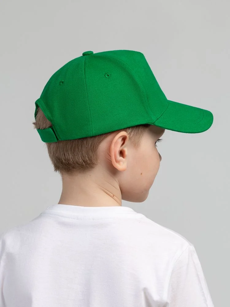 Бейсболка детская Standard Kids зеленая - фото 8