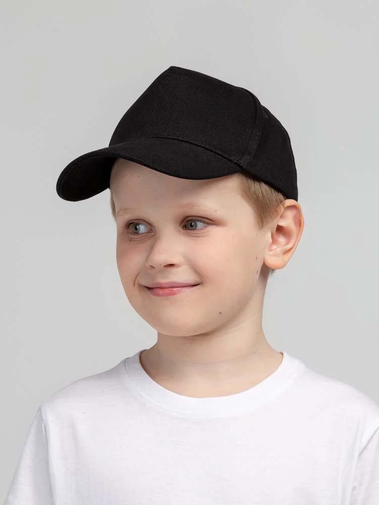 Бейсболка детская Standard Kids черная - фото 7
