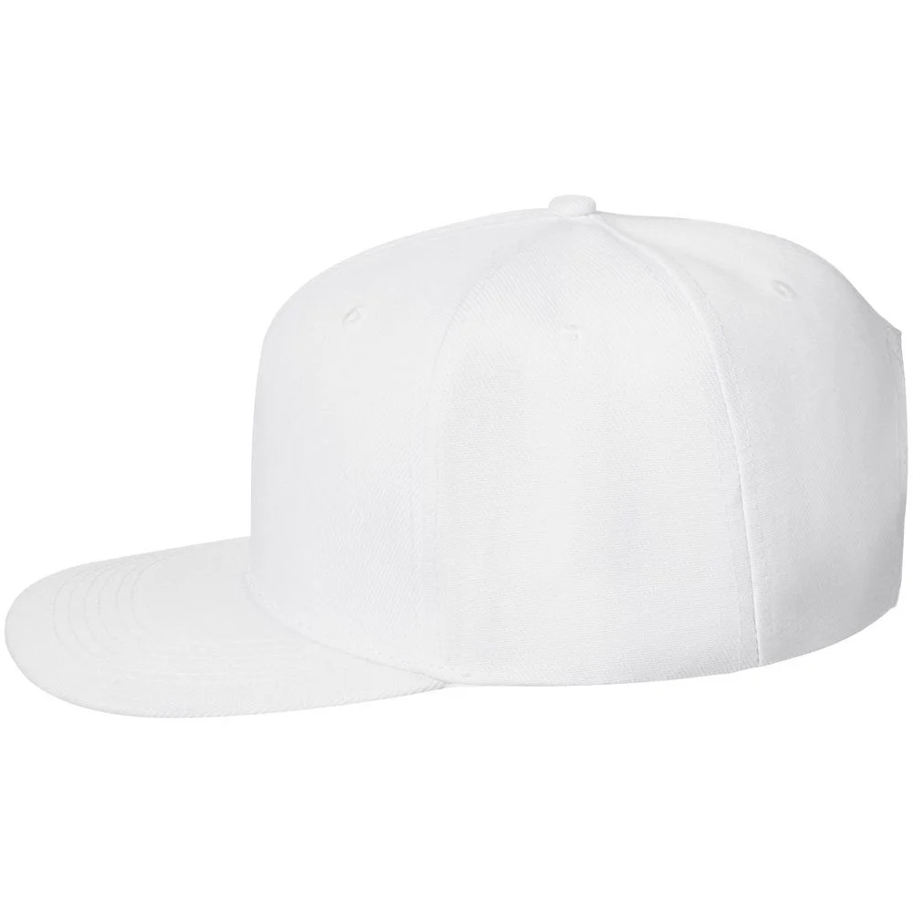 Бейсболка Snapback с прямым козырьком, белая - фото 2