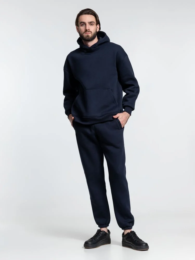 Худи Kulonga Oversize темно-синее кобальт - фото 9