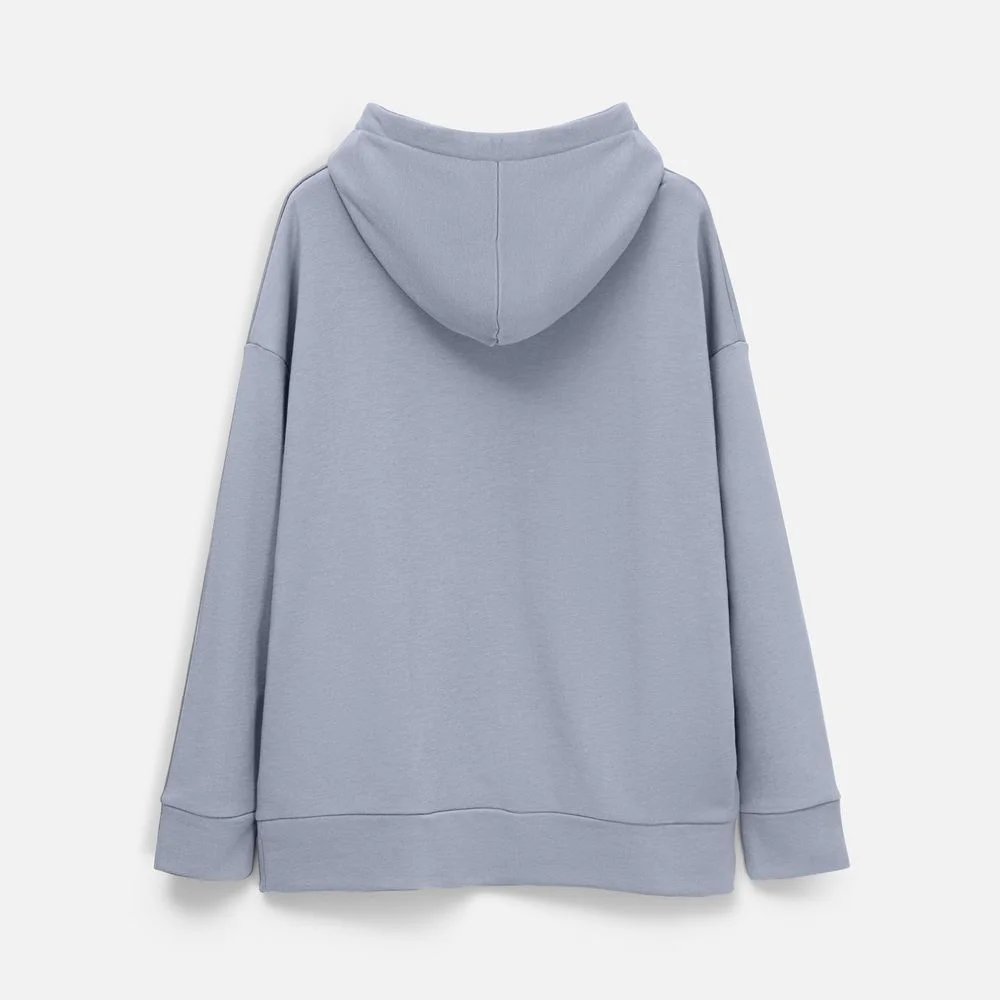 Худи унисекс H2 серое - фото 9