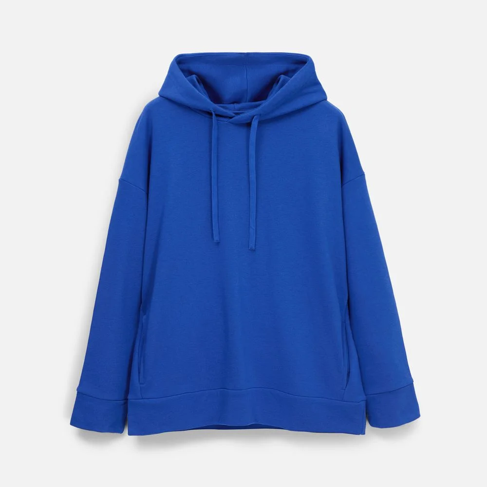 Худи унисекс H2 синее - фото 8