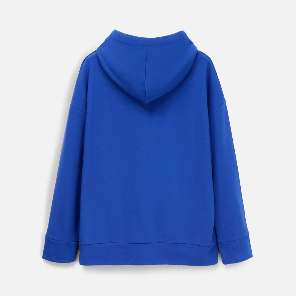 Худи унисекс H2 синее - фото 9