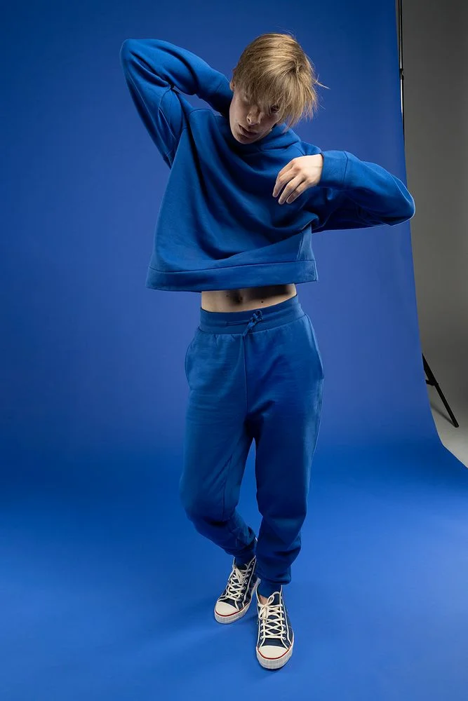 Джоггеры J2 синие - фото 2