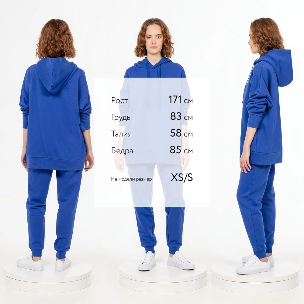 Джоггеры J2 синие - фото 6