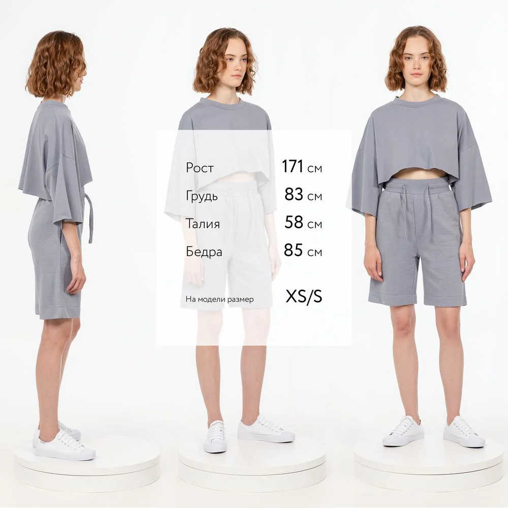 Шорты J3, серые - фото 7