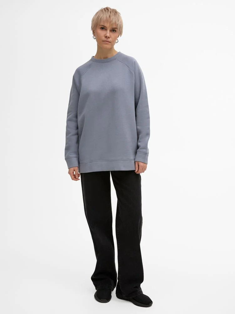 Свитшот унисекс S1, серый - фото 10