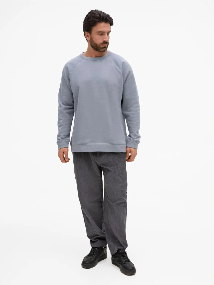 Свитшот унисекс S1, серый - фото 5