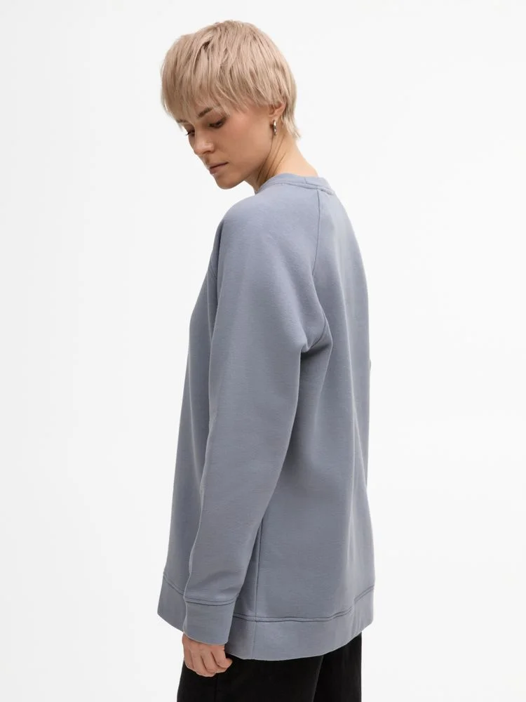 Свитшот унисекс S1, серый - фото 8