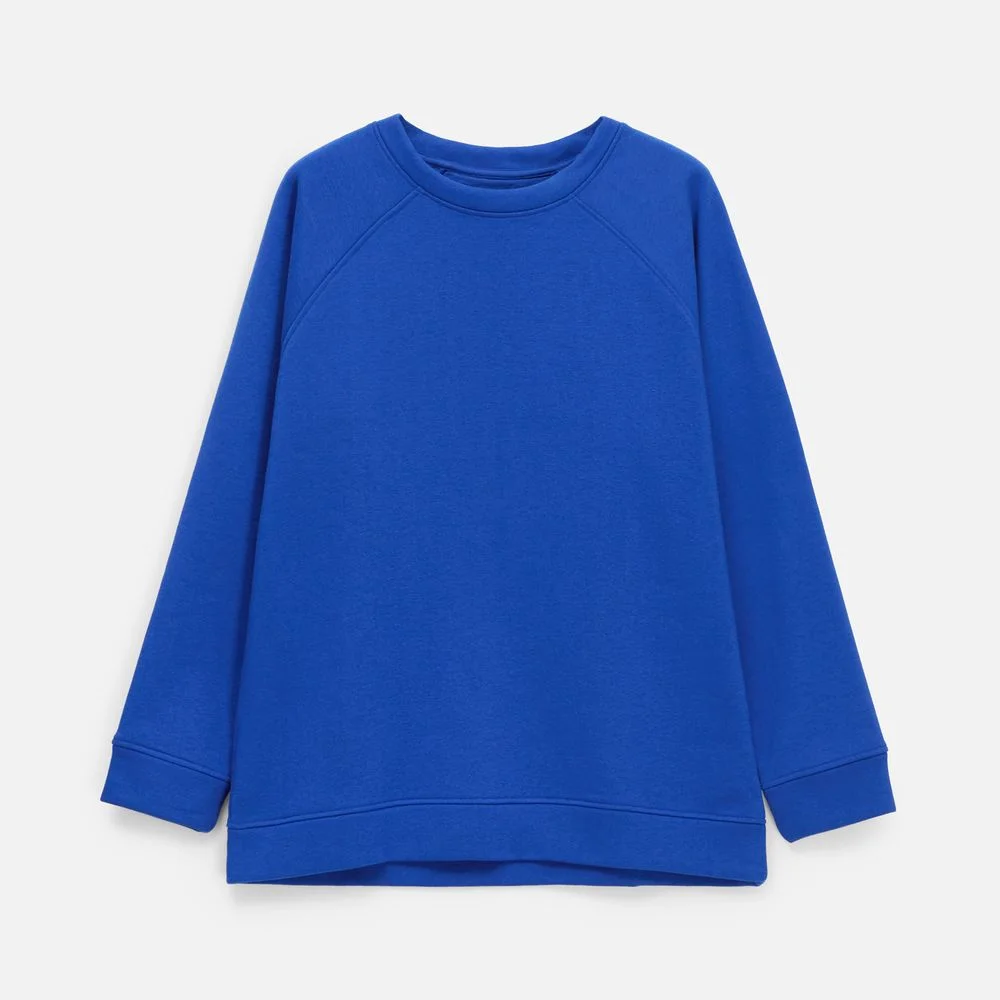 Свитшот унисекс S1 синий - фото 7