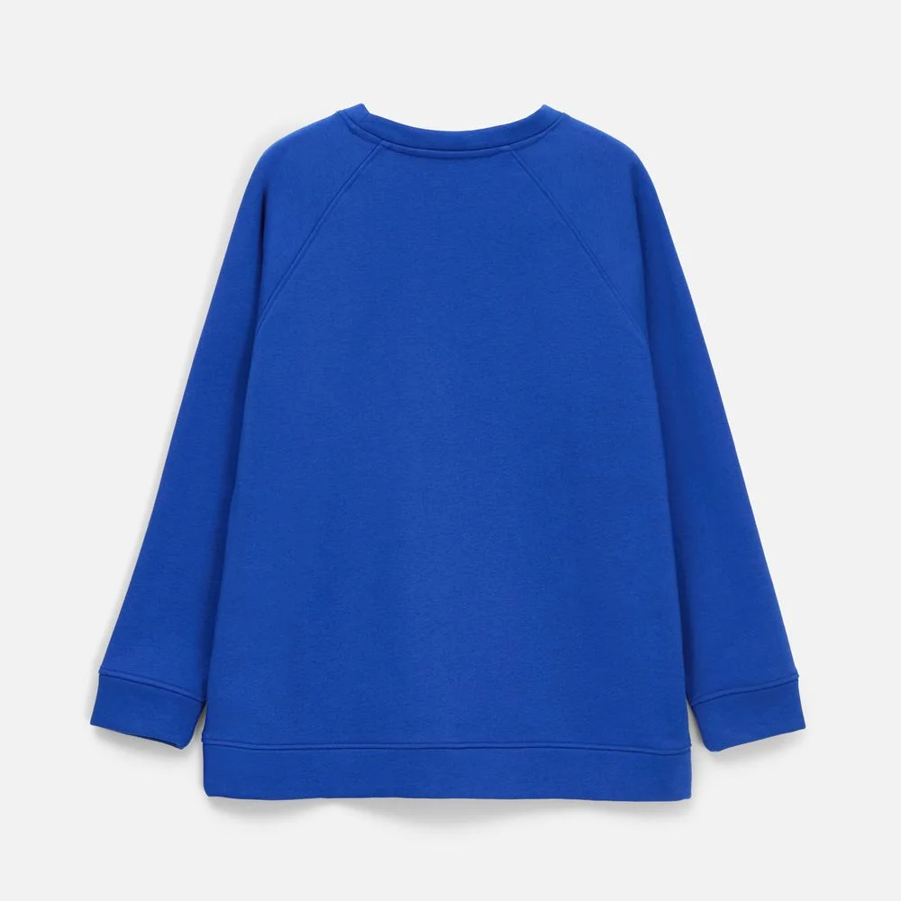 Свитшот унисекс S1 синий - фото 8