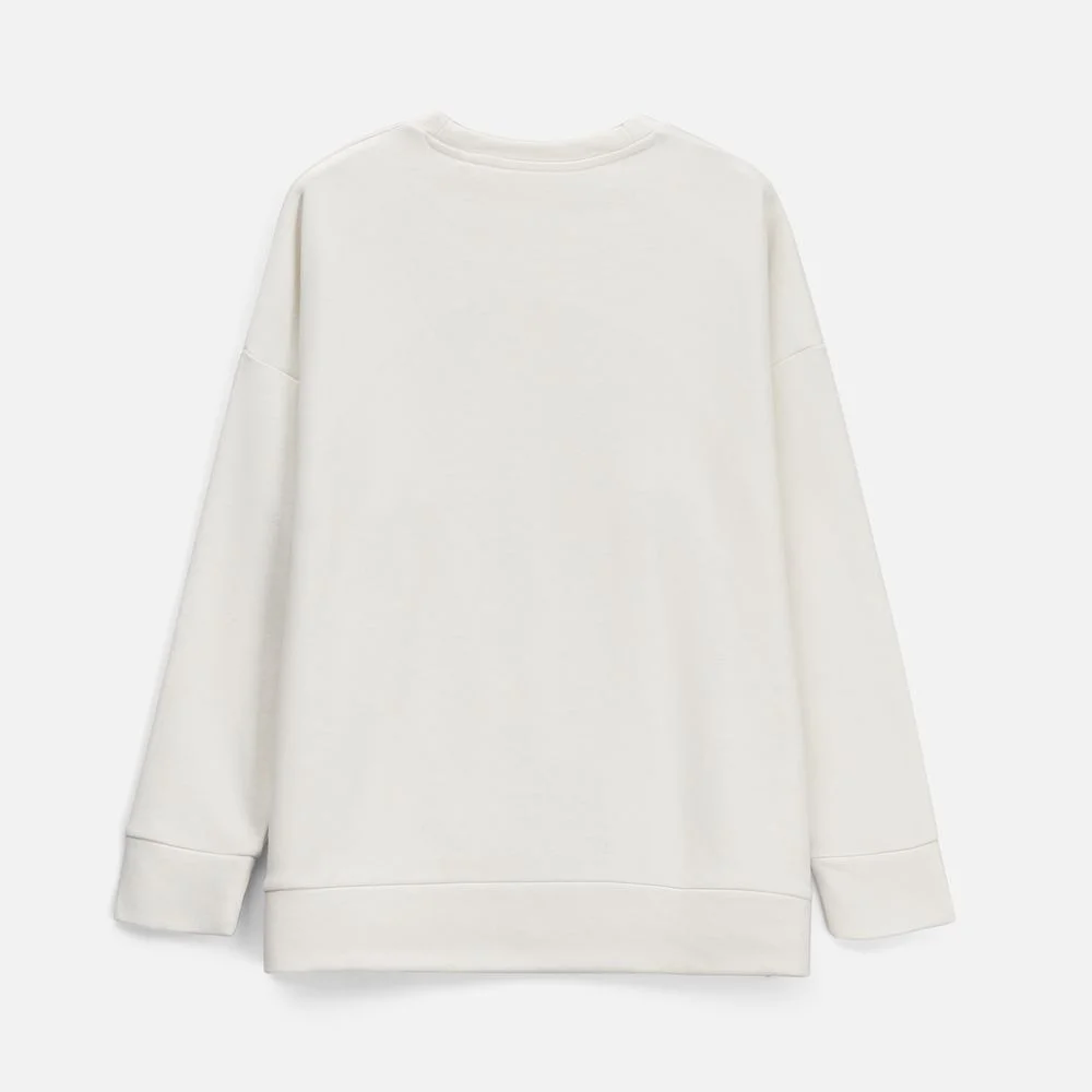 Свитшот унисекс S2, молочно-белый - фото 15