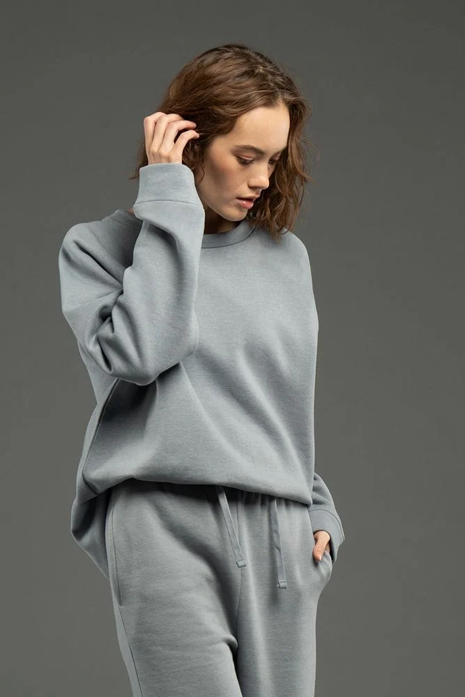 Свитшот унисекс S2, серый - фото 2