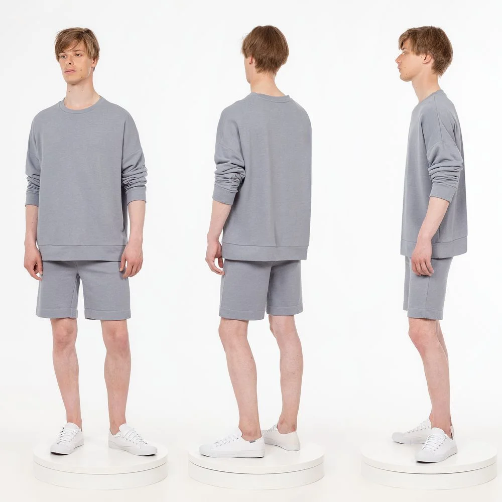 Свитшот унисекс S2, серый - фото 6