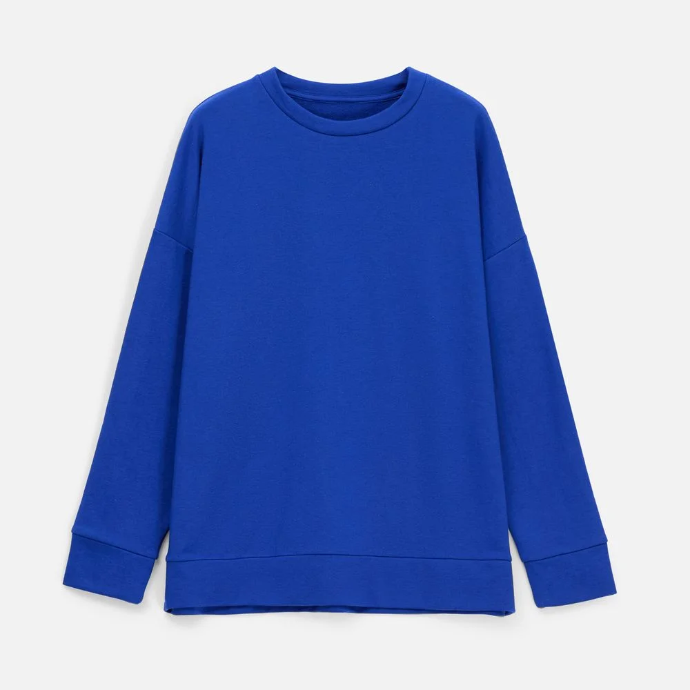 Свитшот унисекс S2 синий - фото 12