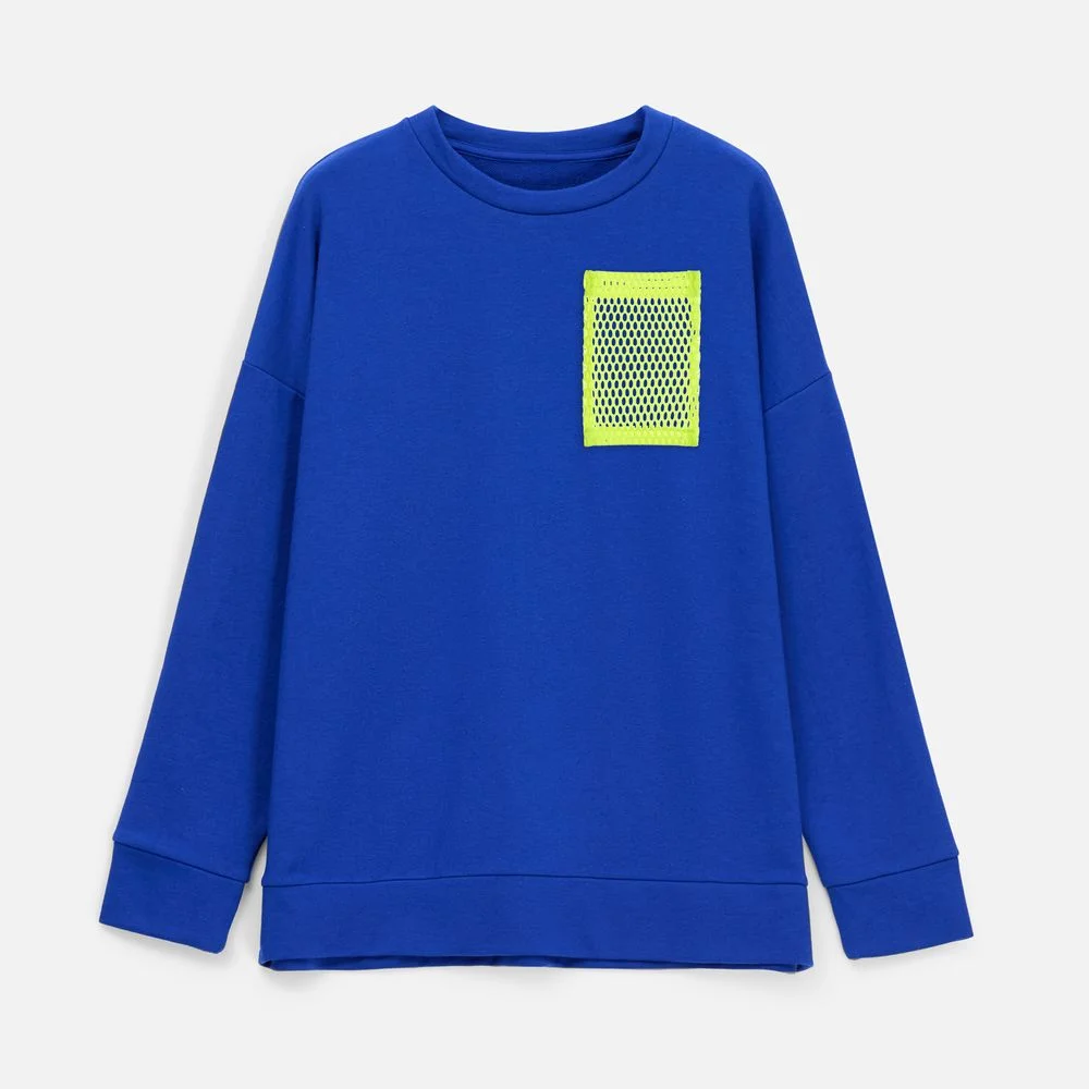 Свитшот унисекс S2 синий - фото 19