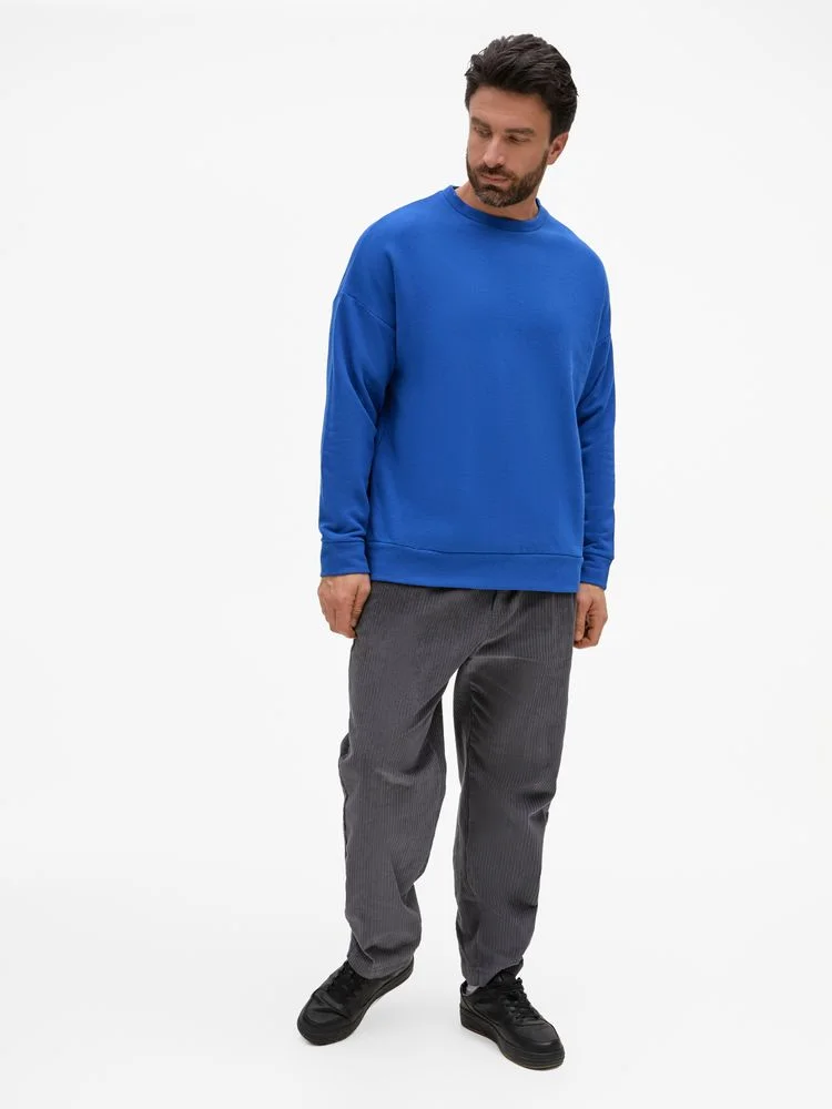 Свитшот унисекс S2 синий - фото 5