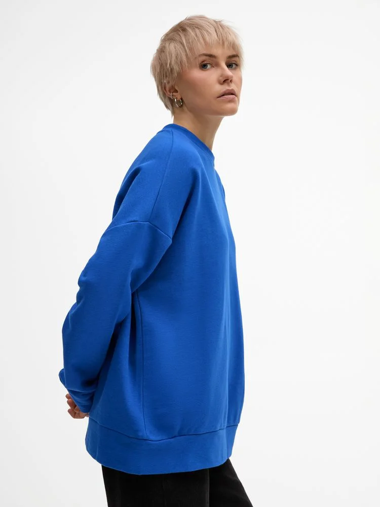 Свитшот унисекс S2 синий - фото 7