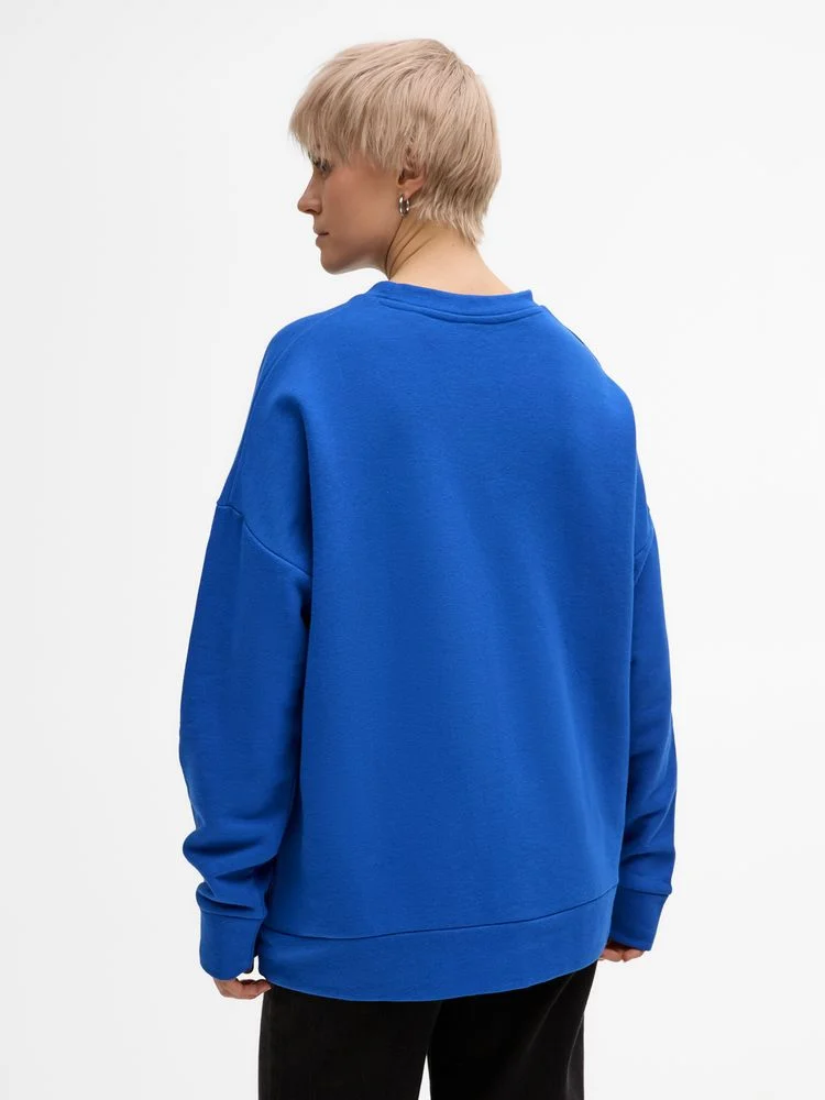 Свитшот унисекс S2 синий - фото 8