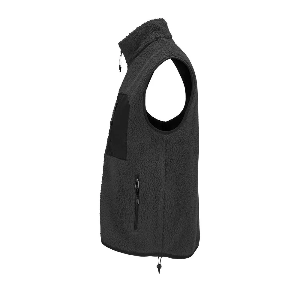 Жилет унисекс Fury BW, темно-серый (графит) - фото 2