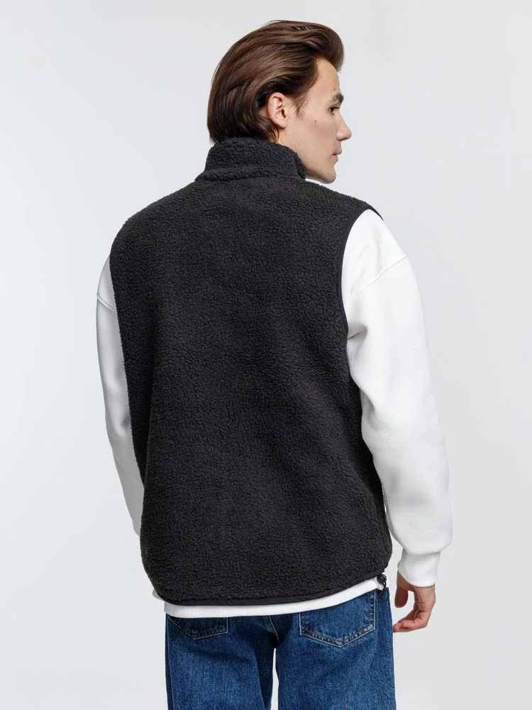 Жилет унисекс Fury BW, темно-серый (графит) - фото 7