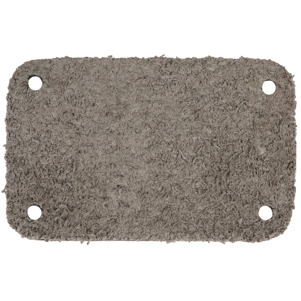 Лейбл кожаный Beta S серый - фото 2